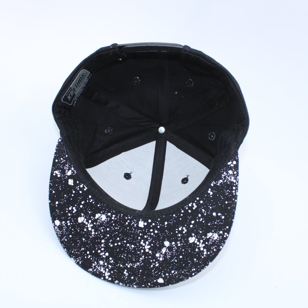 KBethos 2 Tones Black White Dots Snapback Baseball Cap - Picture 5 of 7
